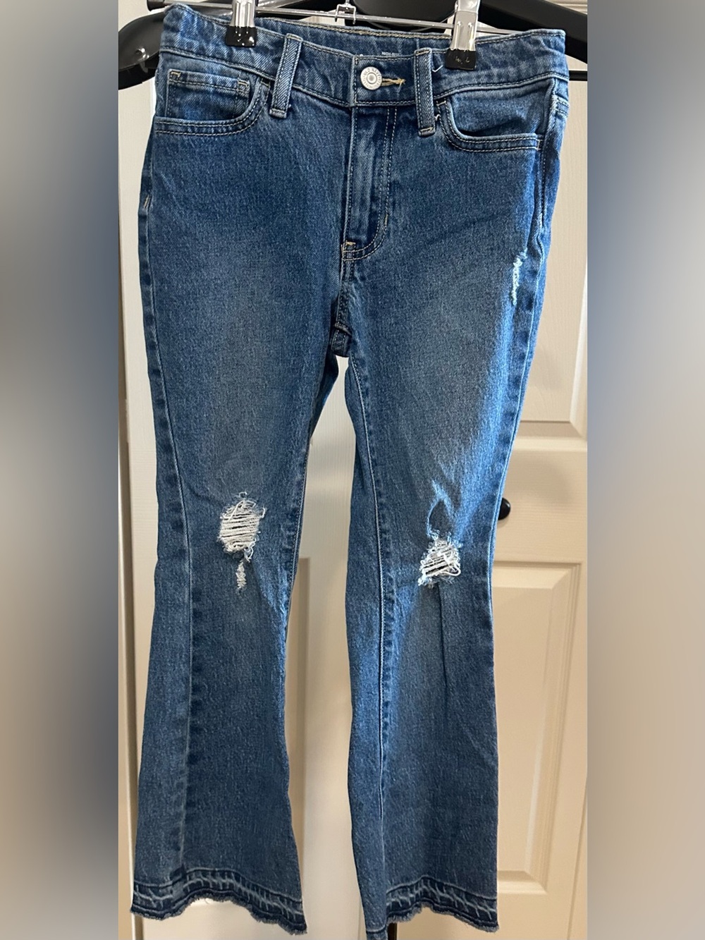 Old Navy Girl’s Distressed Flare Jeans